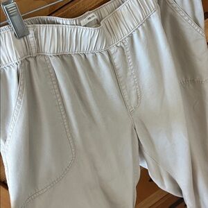 Super Cute Joggers by Nicole Miller in Light Beige. These are so soft & cozy!